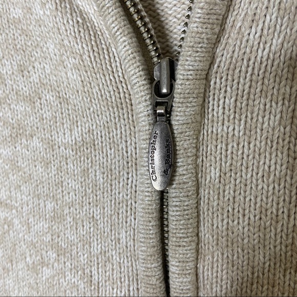 Christoper & Banks zippered cardigan size Small - Picture 5 of 9